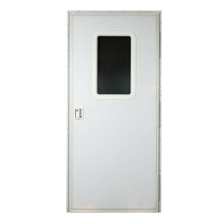 AP PRODUCTS AP Products 015-217717 RV Square Entrance Door - 26" x 72", Polar White 015-217717